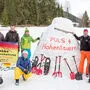 Einheimische schaufelten in Hohentauern fleißig mit