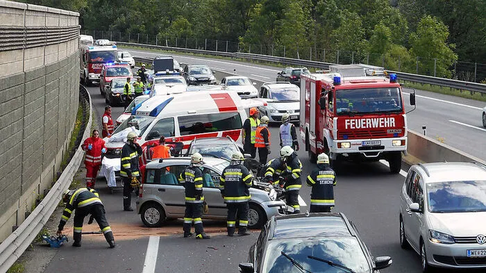 Bei dem Unfall wurde eine schwedische Familie verletzt