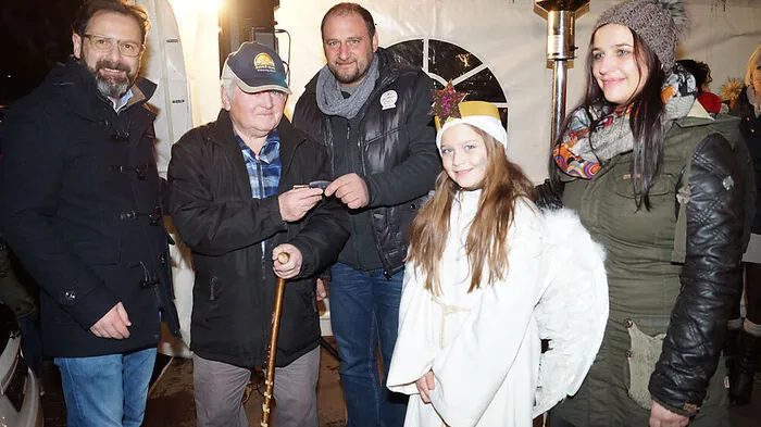 Günther Steinbauer, Peter Ebner, Hans Penker, Lara Richtig und Maria Rindlisbacher
