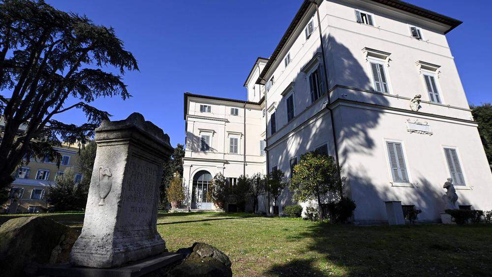 Die Villa Aurora liegt unweit der Spanischen Treppe in Rom