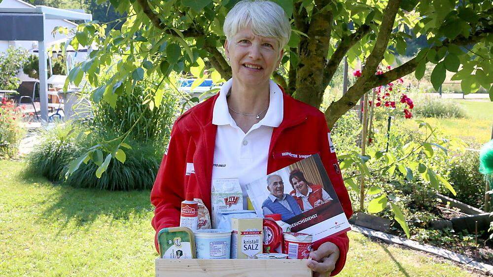 Durch die Team Österreich-Tafel kam die Friesacherin Irmgard Hofstätter zum Roten Kreuz 