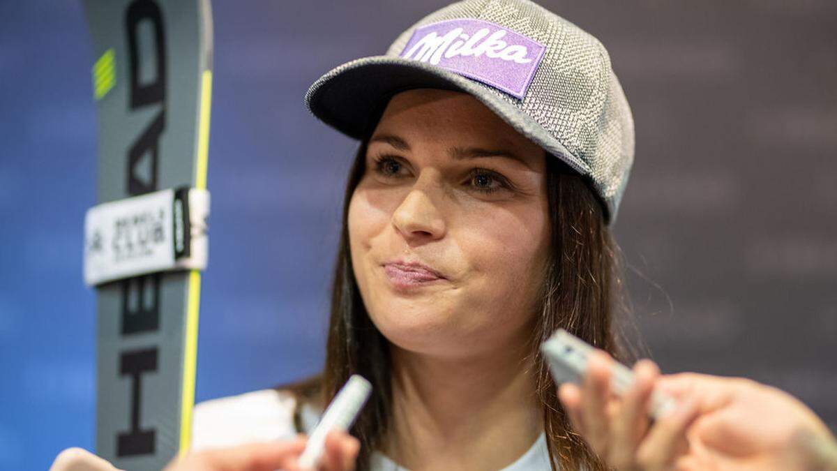 Anna Veith blickt der kommenden Weltcup-Saison noch skeptisch entgegen.
