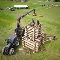 Die Oberdörfer Zech wird auch heuer wieder mit einem besonderen Osterfeuer begeistern