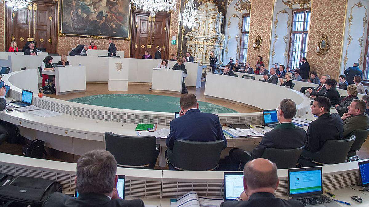 Landtag, Machtzentrum der steirischen Politik