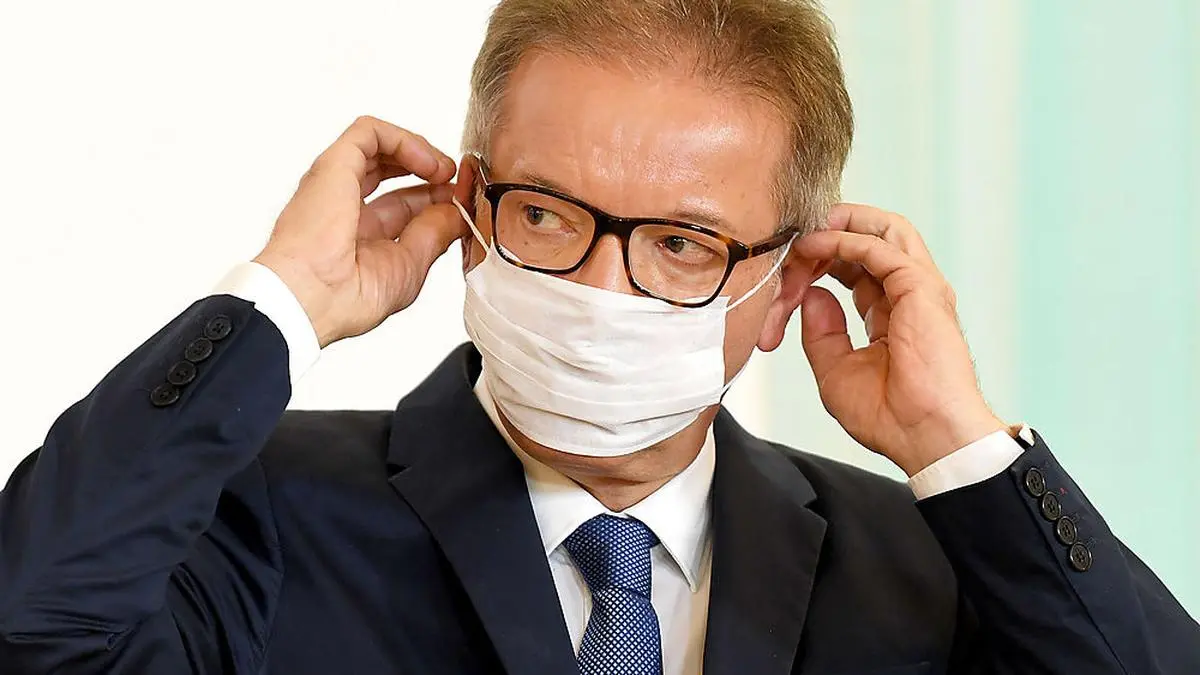 Gesundheitsminister Rudolf Anschober