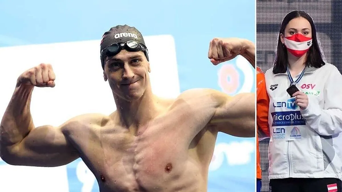 Heiko Gigler wurde bei der EM in Kasan starker Siebenter, Lena Grabowski räumte EM-Bronze ab