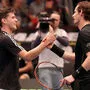 Ein Bild aus vergangenen Tagen: Dominic Thiem (links) und Andy Murray