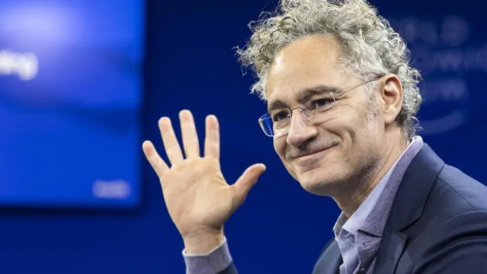 Hat gut lachen: Palantir-CEO Alex Karp