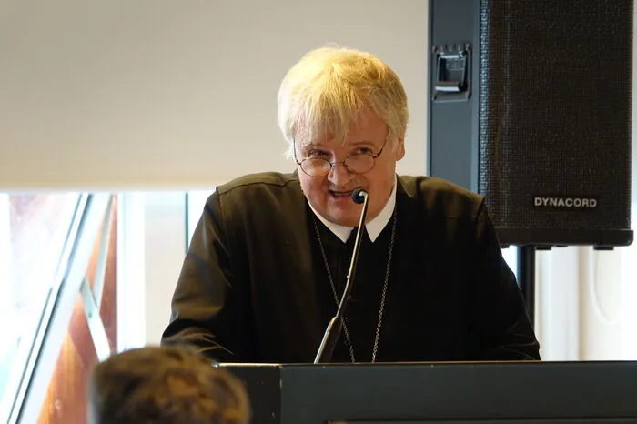 Der Admonter Abt Gerhard Hafner (Maturajahrgang 1983) spendete den Segen