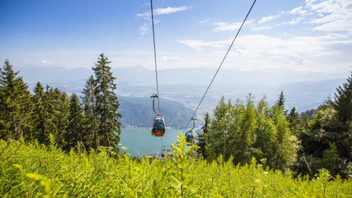 Die Kanzelbahn auf der Gerlitzen ist seit 26. Mai in Betrieb