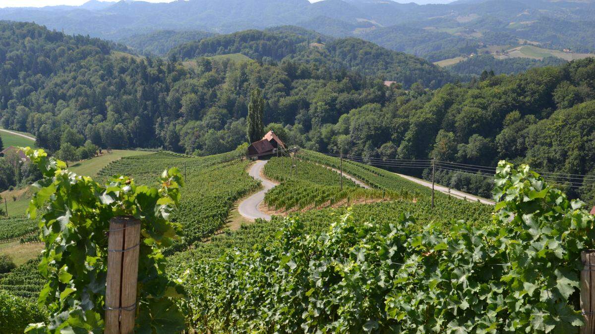 Gilt als beliebtes Ausflugsziel: die Herzerlstraße an der Grenze zu Slowenien