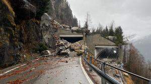 Die Plöckenpassstraße ist seit einem massiven Felssturz im Dezember 2023 gesperrt