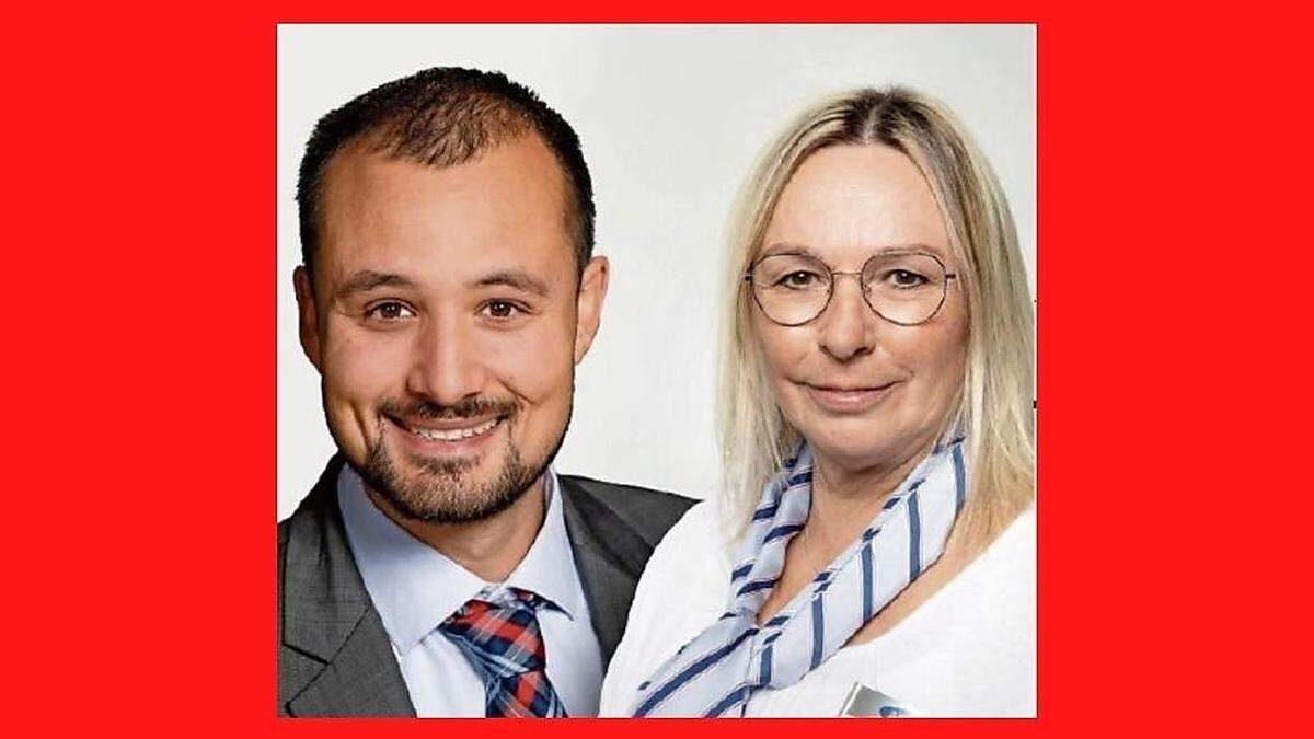 Sayd Ali von der Wirtschaftskammer in Bruck an der Mur und Sandra Stark vom Brucker AMS über die Arbeit in Sozialen Netzwerken