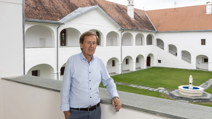 Maximilian Stingl in Schloss Mittertrixen