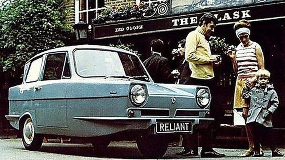 Platz für drei? Der Reliant Regal (1952 bis 1971) mobilisierte in England Schichten mit schmalem Geldbeutel