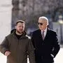 Wolodomyr Selenskyj und US-Präsident Joe Biden