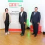 Der wiedergewählte Obmann Herbert Spitzer mit seinen Stellvertretern Petra Brandweiner-Schrott und Christian Sommerbauer sowie Präsident Josef Herk (links) und  Kammerdirektor Karl-Heinz Dernoscheg (rechts)