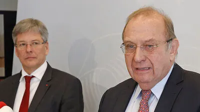 Peter Kaiser (links) und Bernd-Christian Funk