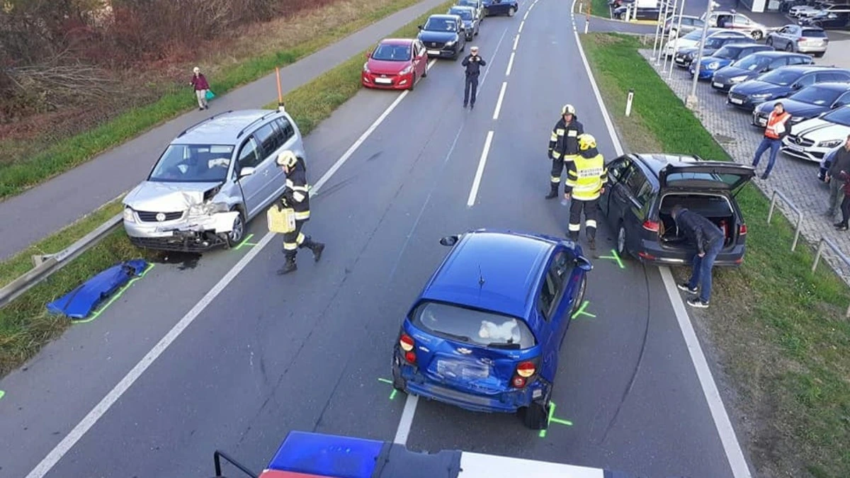 Die Straße war zeitweise gesperrt