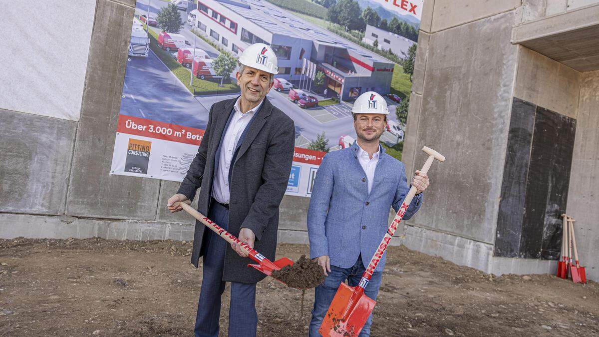 Geschäftsführer Jürgen Albrecht (links) und Regionalleiter Martin Wieland 