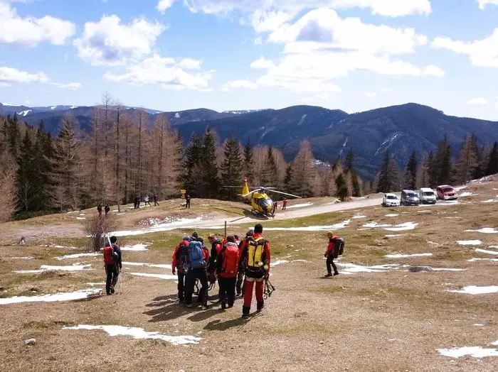 Die Rettung klappte durch ein Zusammenspiel von Berg- und Flugrettung