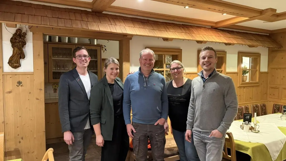 V. l.: Andreas Leeb, Stephanie Maier-Pitscheider, Thomas Löcker, Angelika Platzer, Roland Nerwein 