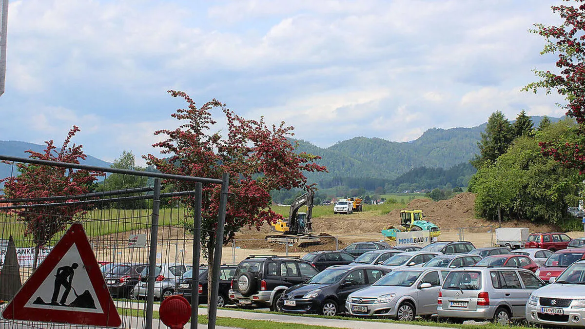 Nahe des Amthofes entstehen neue Stellplätze