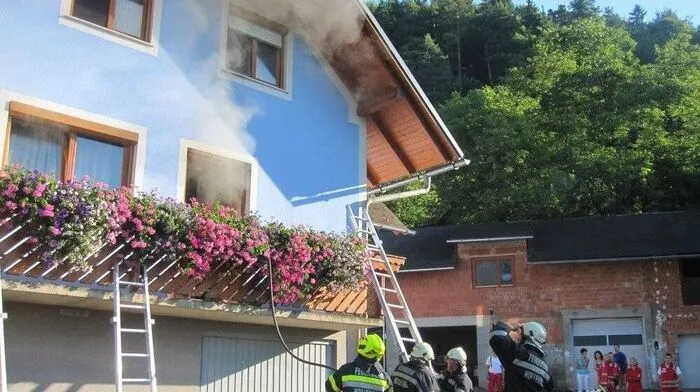 Brand in Hollenegg