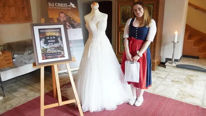Heute und morgen lädt Oberkärntens erste Hochzeitsmesse im Schloss Drauhofen Heiratswillige zum Inspirieren ein