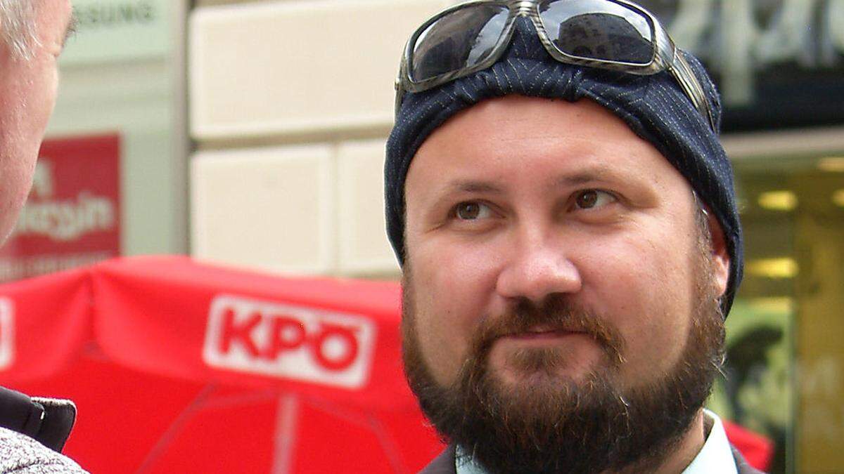 &quot;Wenn wir gut arbeiten, werden wir auch in Kärnten zulegen&quot;, ist KPÖ-Chef Patrick Wriessnig überzeugt