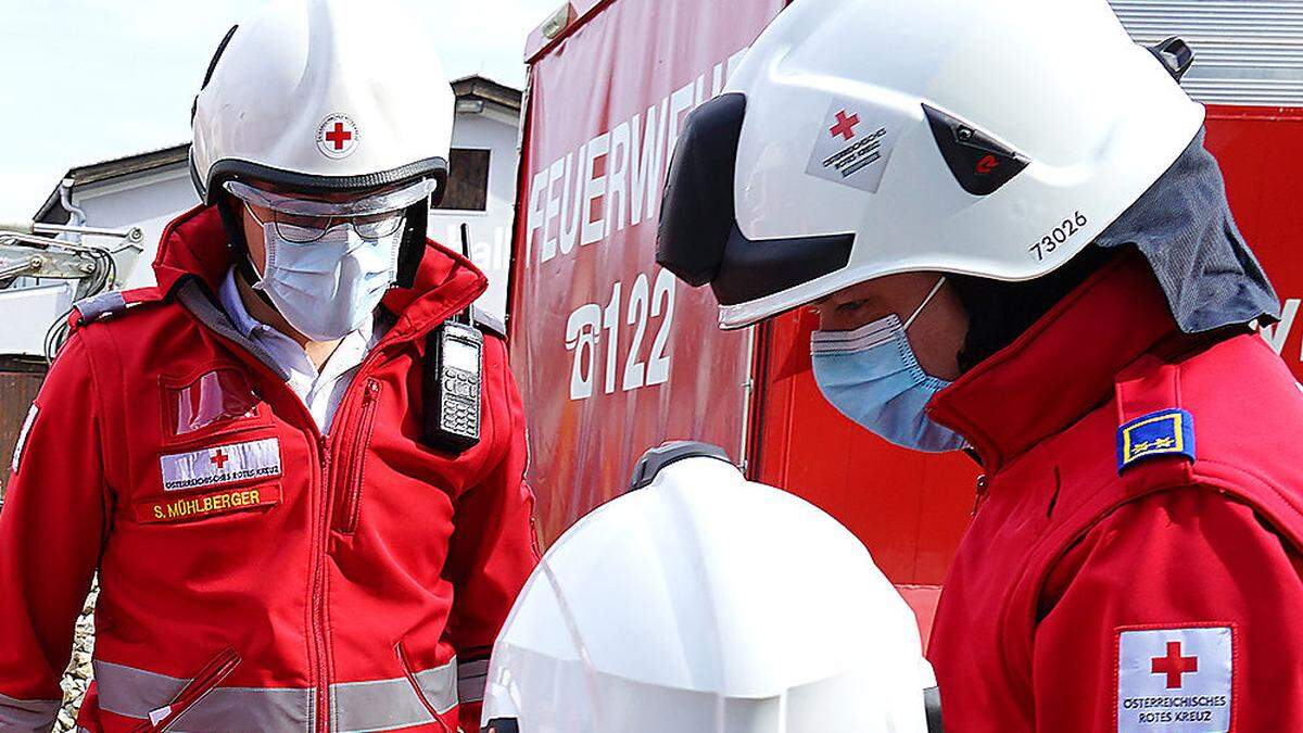 Die Einsatzbereitschaft von Rotem Kreuz, Feuerwehr und Polizei ist im Bezirk Weiz noch voll gegeben