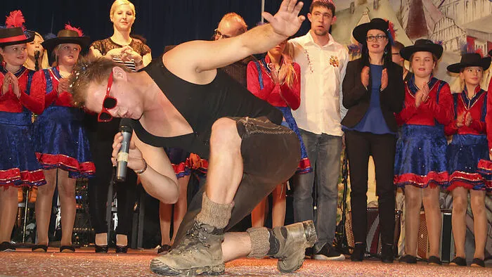 Christian Tengg als Andreas Gabalier