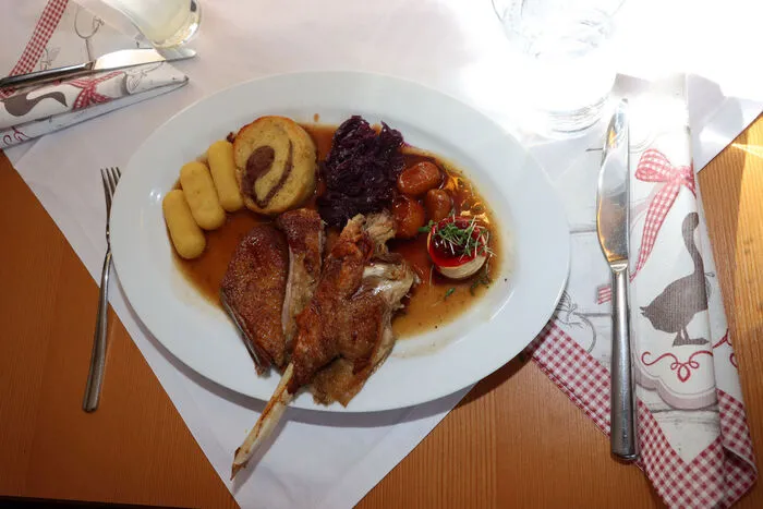 Die Weidegansln kommen seit Jahren immer direkt von der Familie Hans und Herta Taferner, vlg. Lindlhof aus Pölling im Lavanttal.