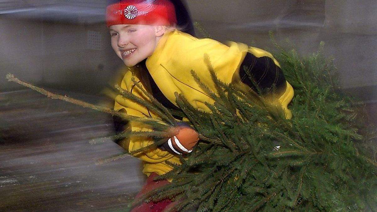 Mit seinem Christbaum Gutes tun kann man am Samstag in Arnoldstein