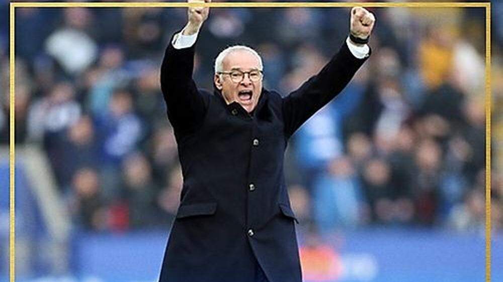 Leicester-Trainer Claudio Ranieri