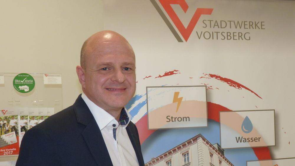 Stadtwerke Voitsberg-Geschäftsführer Werner Schmuck
