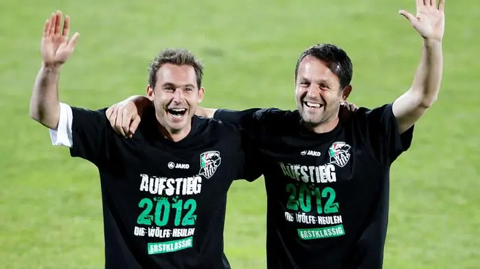 Gernot Messner und Hannes Jochum im Jahr 2012