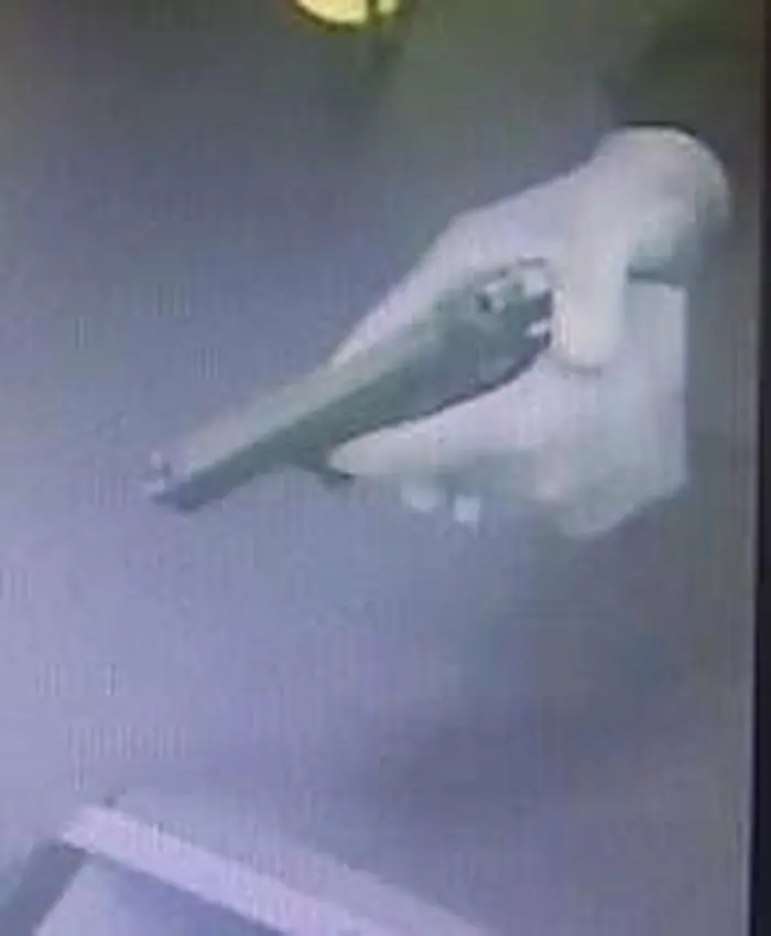 Mit dieser Waffe hat der Täter die Bank überfallen