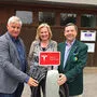 Tesla-Partner Golfanlage Millstätter See: Christian Brugger, Bernadette Thompson und Hans Fian