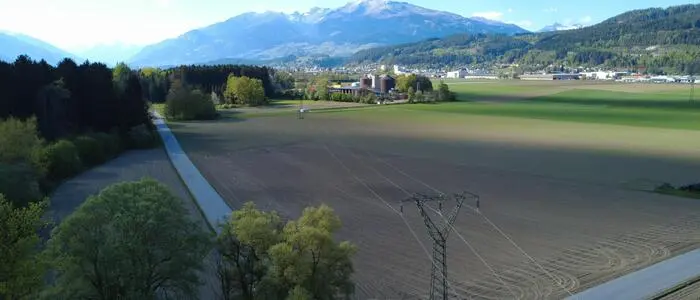 Spittal aus der Vogelperspektive