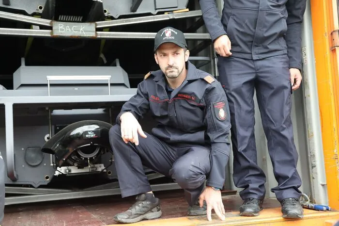Das neue Feuerwehrboot "SJX 2170 EcoBoost" verfügt über 310 PS und hat einen Tiefgang bei Gleitfahrt von weniger als zehn Zentimetern.