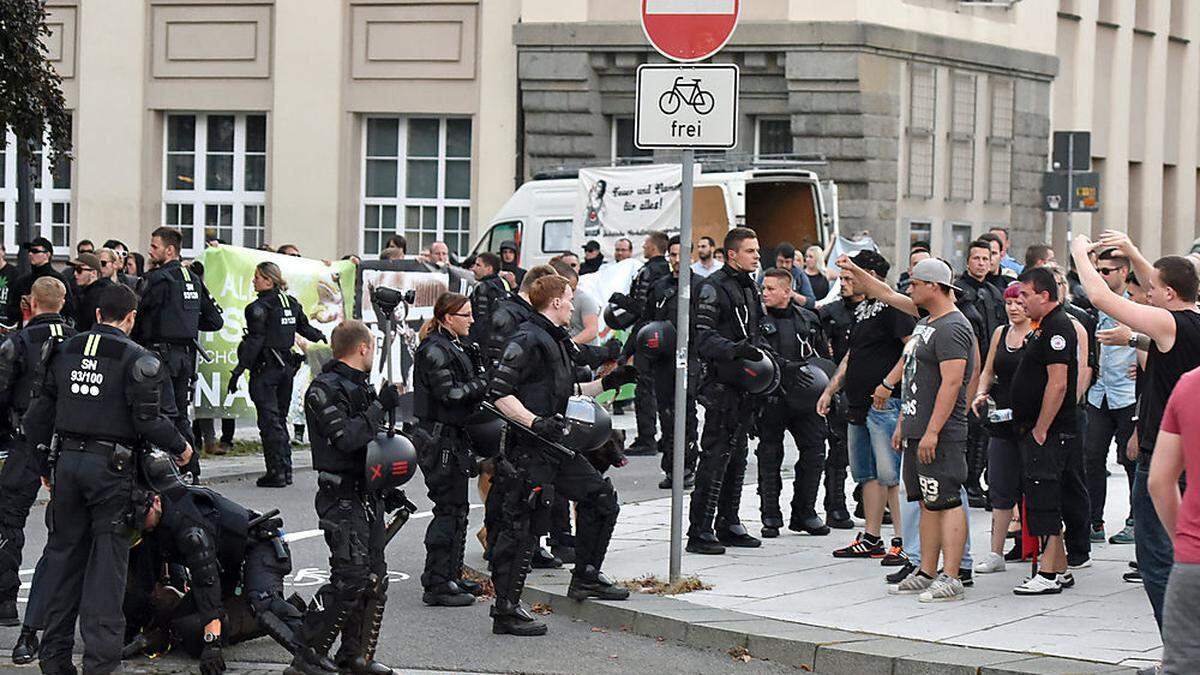 Aufgeheizte Stimmung in Bautzen