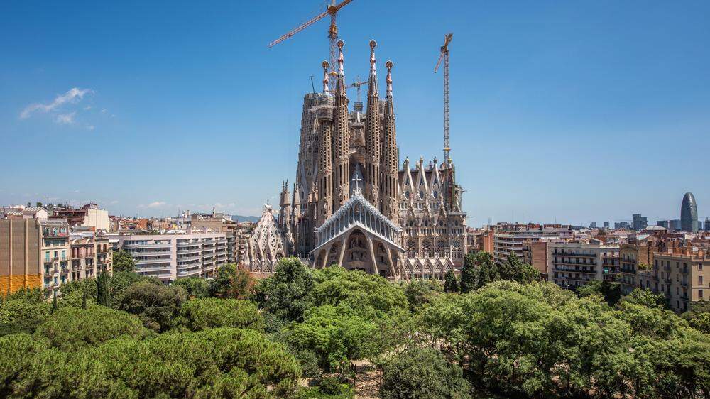 Die Sagrada Família ist eines der bekanntesten Gebäude der Welt.