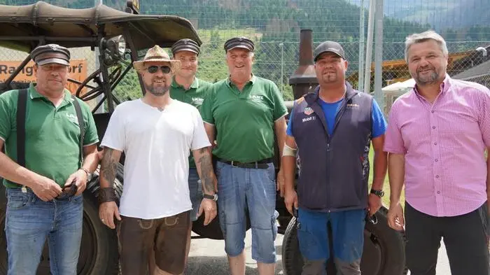 Holger Schmidt, Andreas Jakobitsch, Paul Kürbis, Ulli Kürbis, Bernhard Saubach und Josef Zraunig