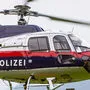 Auch ein Hubschrauber des Innenministeriums war an der Suche beteiligt