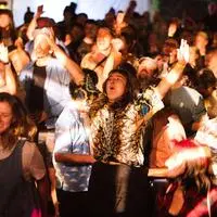 Beste Stimmung am zweiten Tag des Eisenerzer Rostfestes.