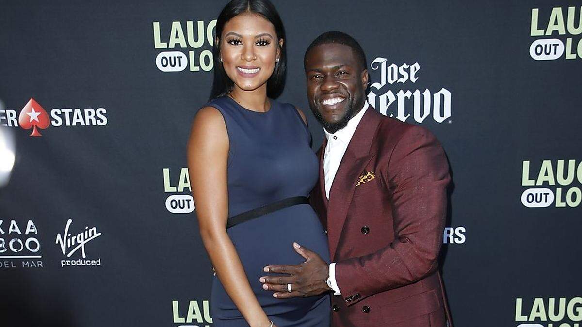 Kevin Hart und Ehefrau Eniko Parrish im August des heurigen Jahres