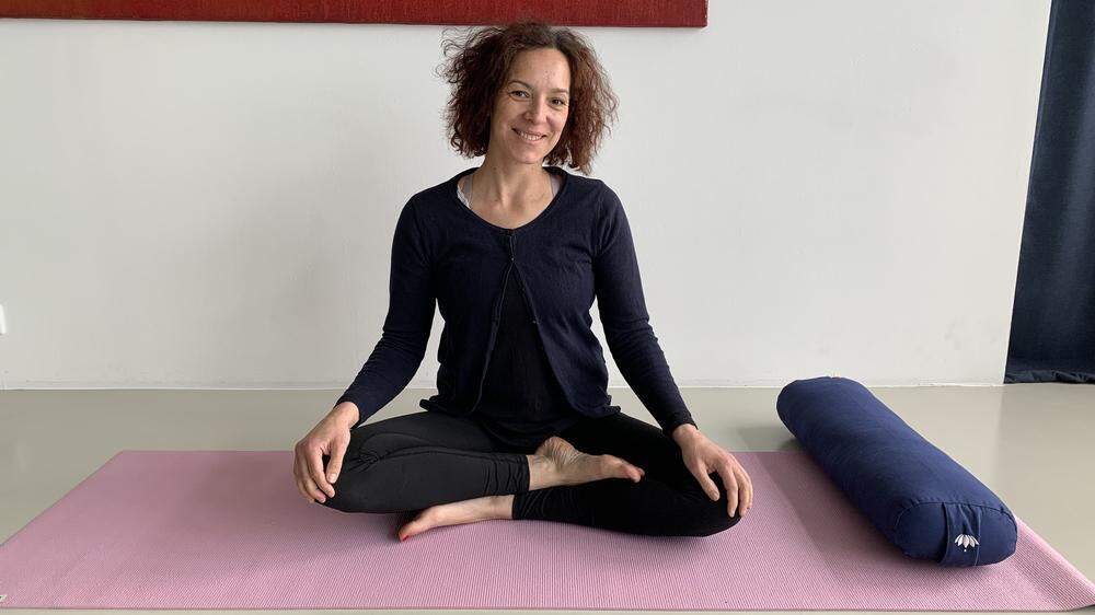 Anna Eichwalder ist zertifizierte Yoga-Lehrerin