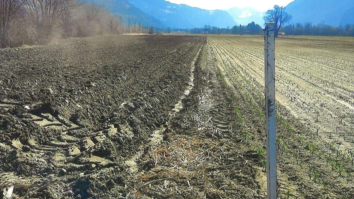 Die Behörde hat ein Ermittlungsverfahren wegen möglicher Aufbringung von Klärschlamm eingeleitet 