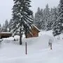 Ganz winterlich präsentiert sich Anfang März der Katschberg
